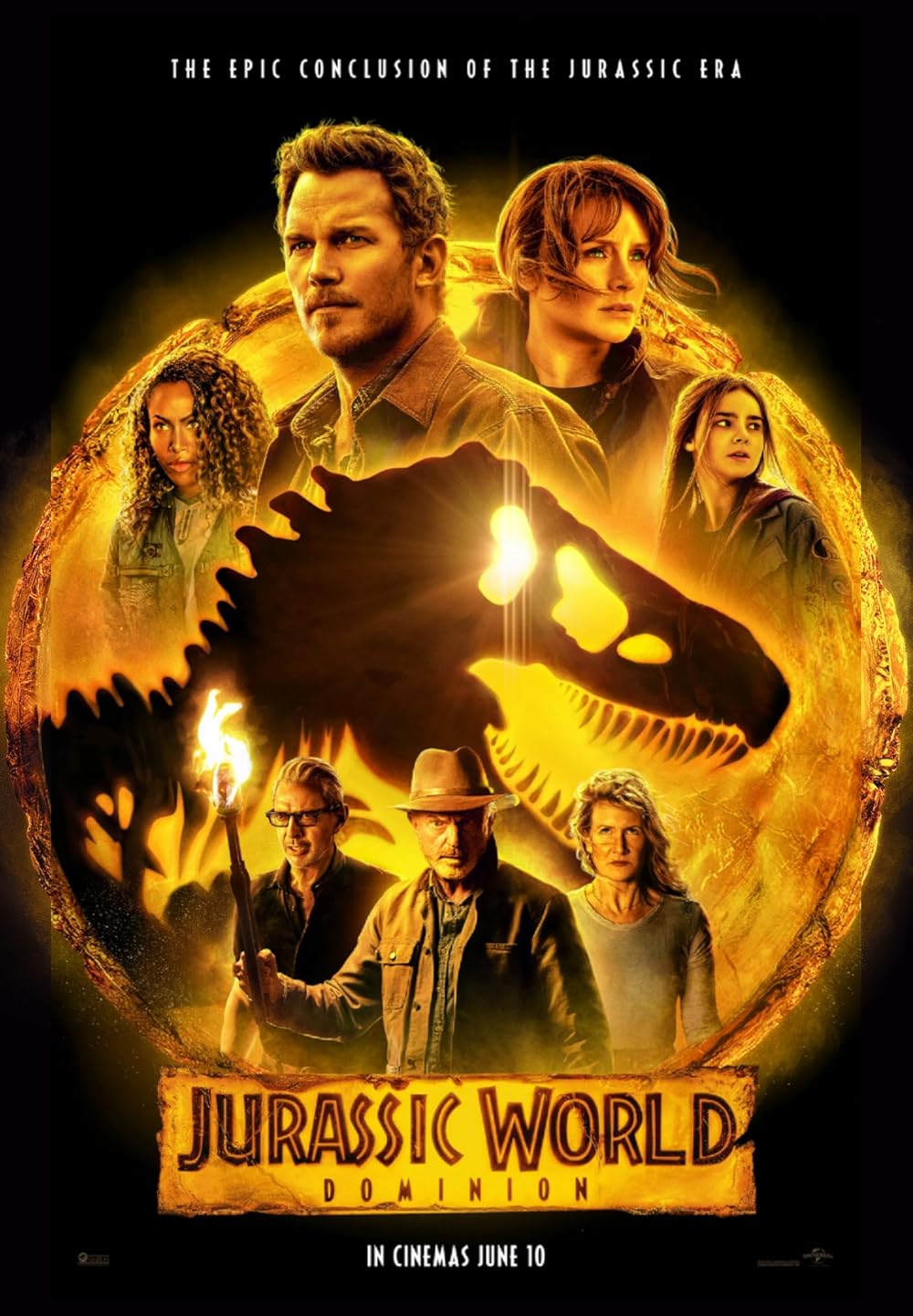 Jurassic World Dominion Movie Poster 1